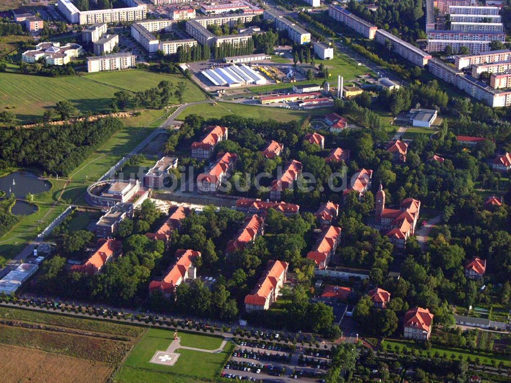 Luftaufnahme Neuruppin (Brandenburg) - Ruppiner Klinikum - Neuruppin (Brandenburg)