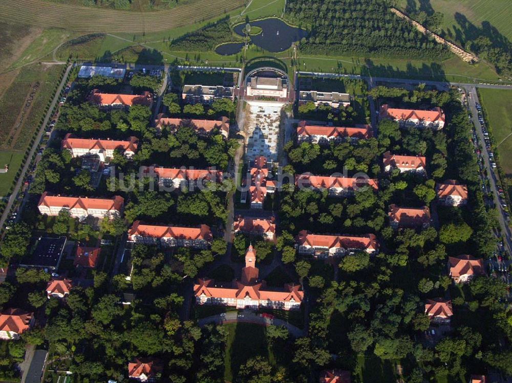 Luftbild Neuruppin (Brandenburg) - Ruppiner Klinikum - Neuruppin (Brandenburg)