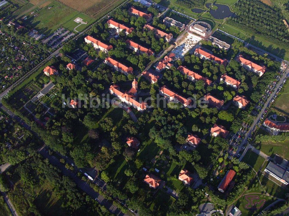 Luftaufnahme Neuruppin (Brandenburg) - Ruppiner Klinikum - Neuruppin (Brandenburg)