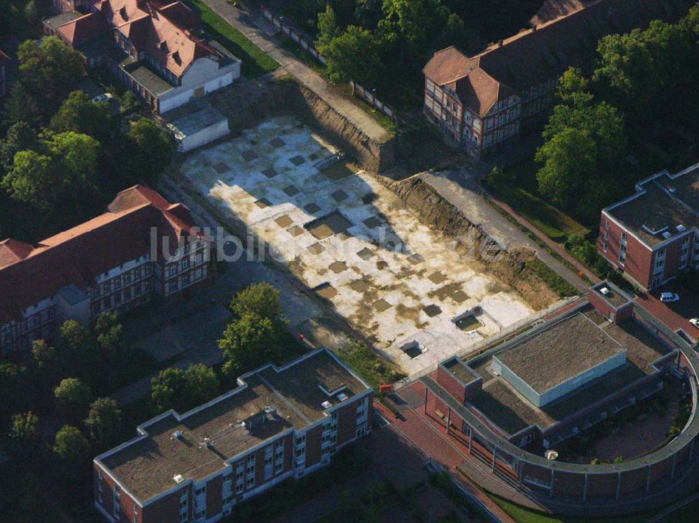 Luftbild Neuruppin (Brandenburg) - Ruppiner Klinikum - Neuruppin (Brandenburg)