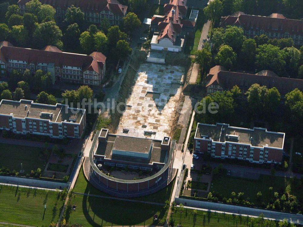 Neuruppin (Brandenburg) von oben - Ruppiner Klinikum - Neuruppin (Brandenburg)