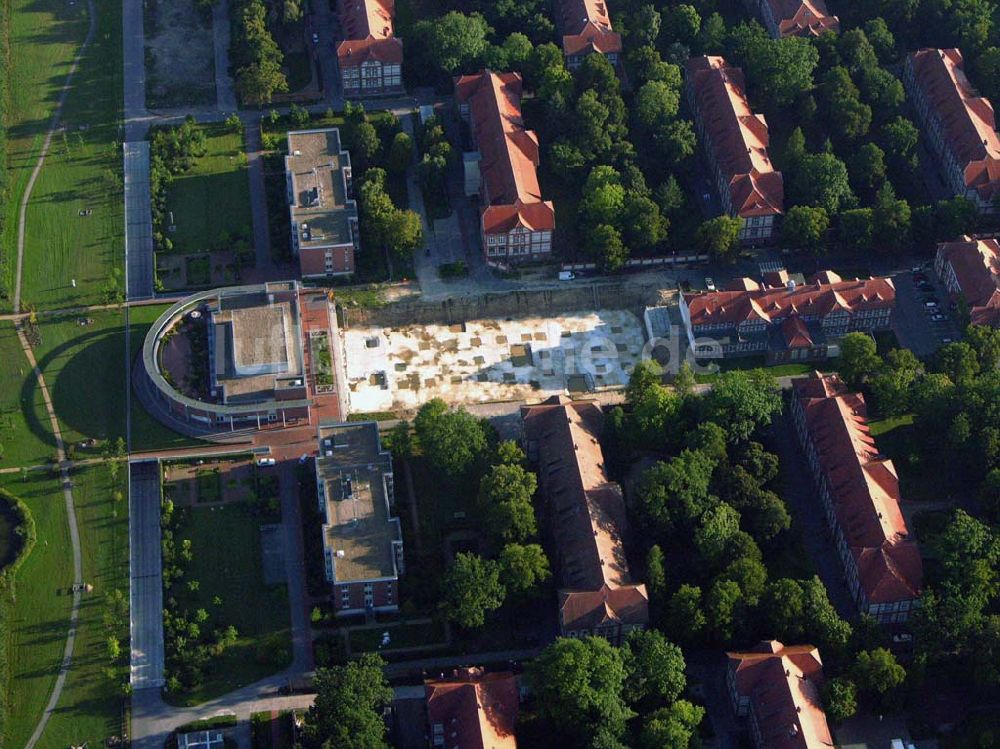 Luftbild Neuruppin (Brandenburg) - Ruppiner Klinikum - Neuruppin (Brandenburg)