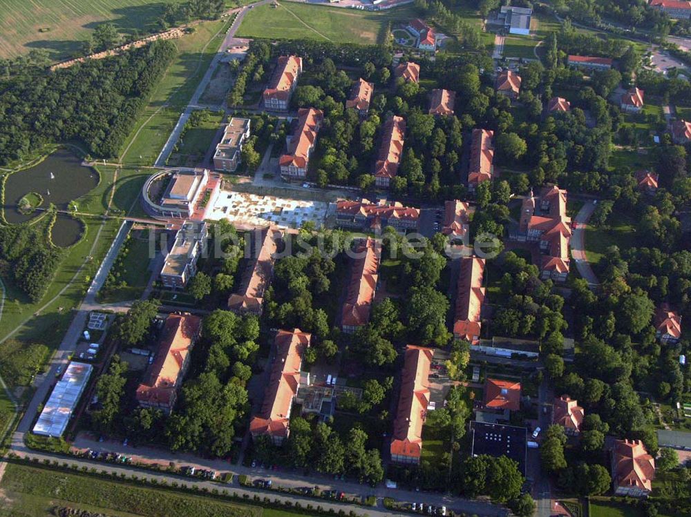 Luftaufnahme Neuruppin (Brandenburg) - Ruppiner Klinikum - Neuruppin (Brandenburg)