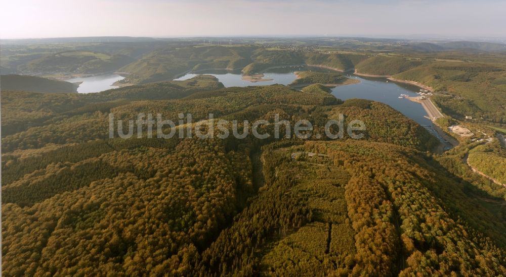 Düren von oben - Rurstausee bei Düren im Bundesland Nordrhein-Westfalen