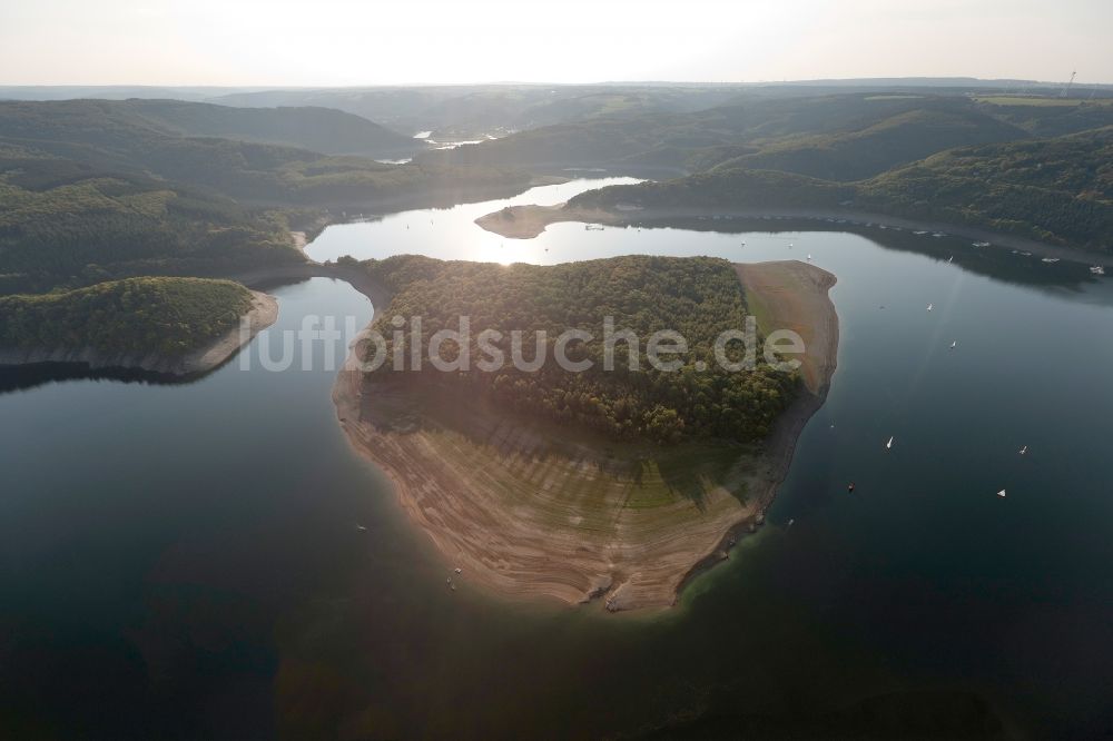 Düren von oben - Rurstausee bei Düren im Bundesland Nordrhein-Westfalen