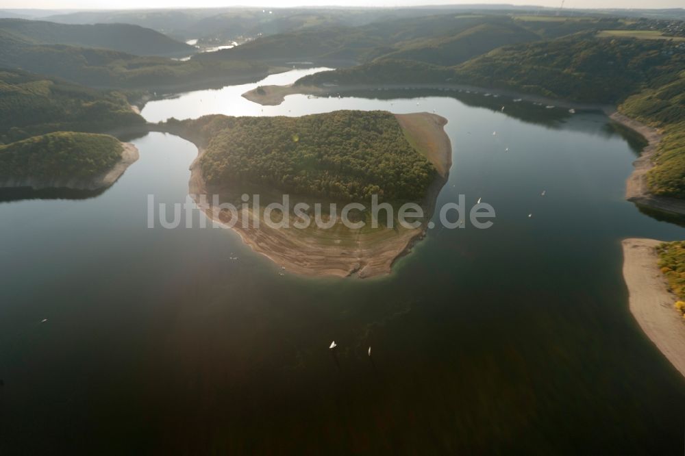 Düren aus der Vogelperspektive: Rurstausee bei Düren im Bundesland Nordrhein-Westfalen