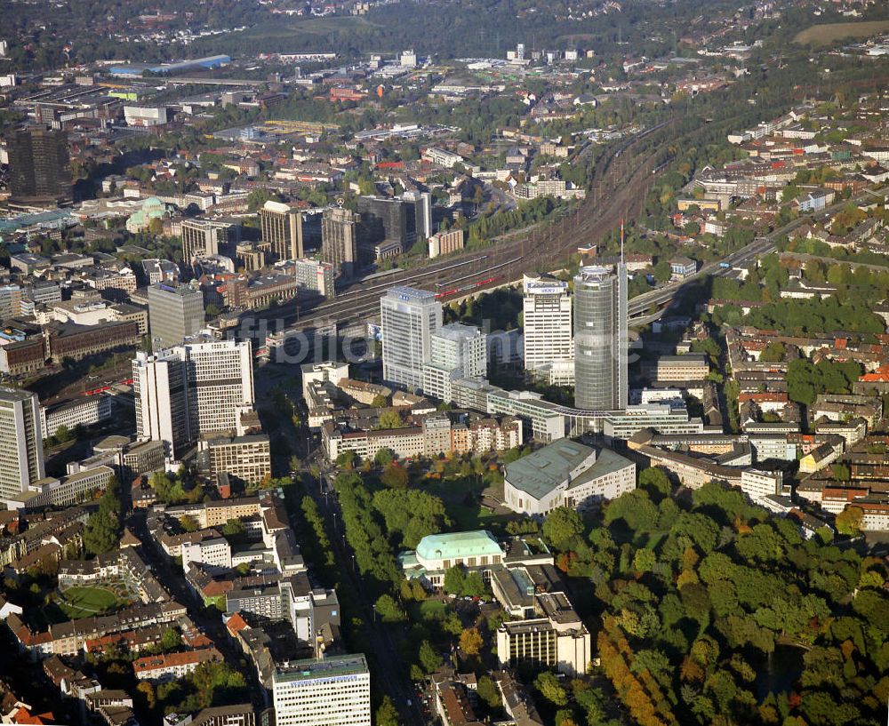 Luftbild Essen - RWE-Konzernzentrale in Essen