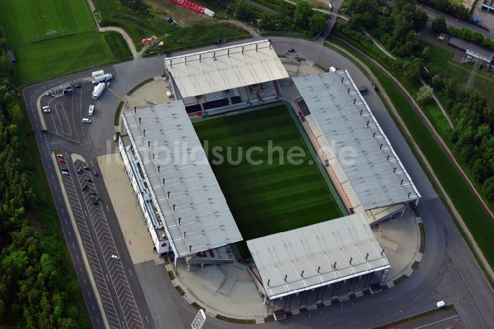 Luftaufnahme Essen - RWE - Rot-Weiß Stadion in Essen im Bundesland Nordrhein-Westfalen