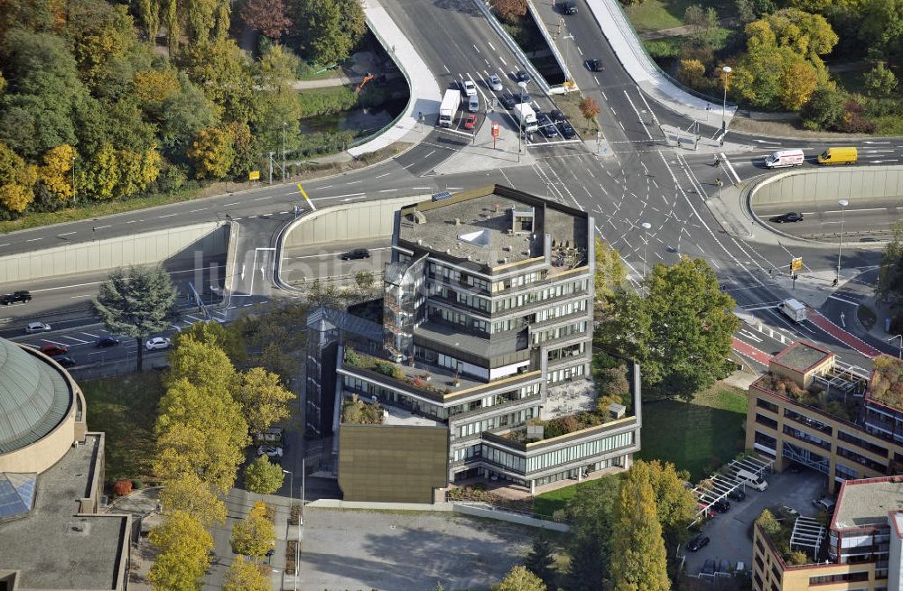 Karlsruhe aus der Vogelperspektive: Ärztehaus Keßlerstraße Karlsruhe