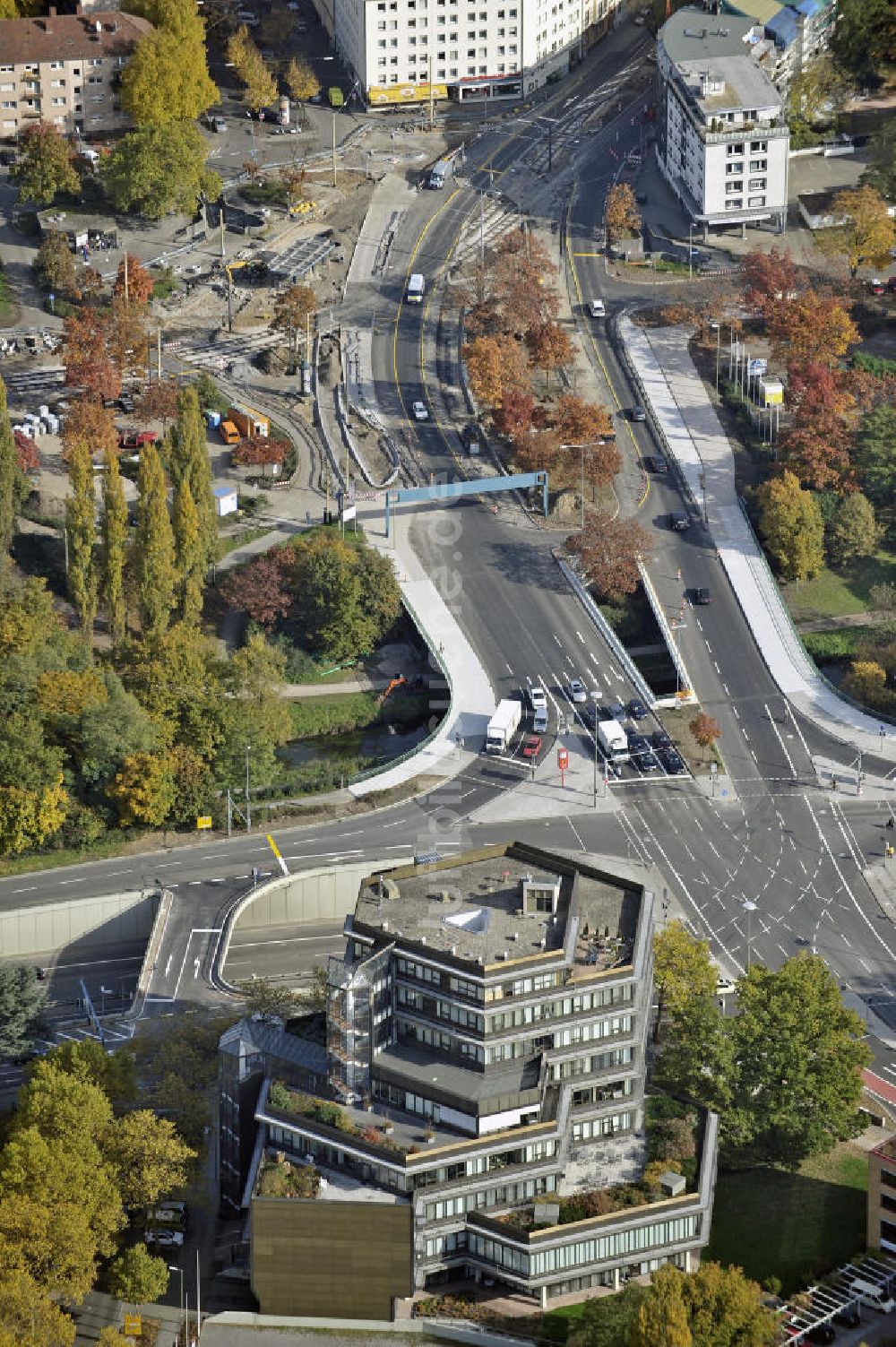 Luftbild Karlsruhe - Ärztehaus Keßlerstraße Karlsruhe