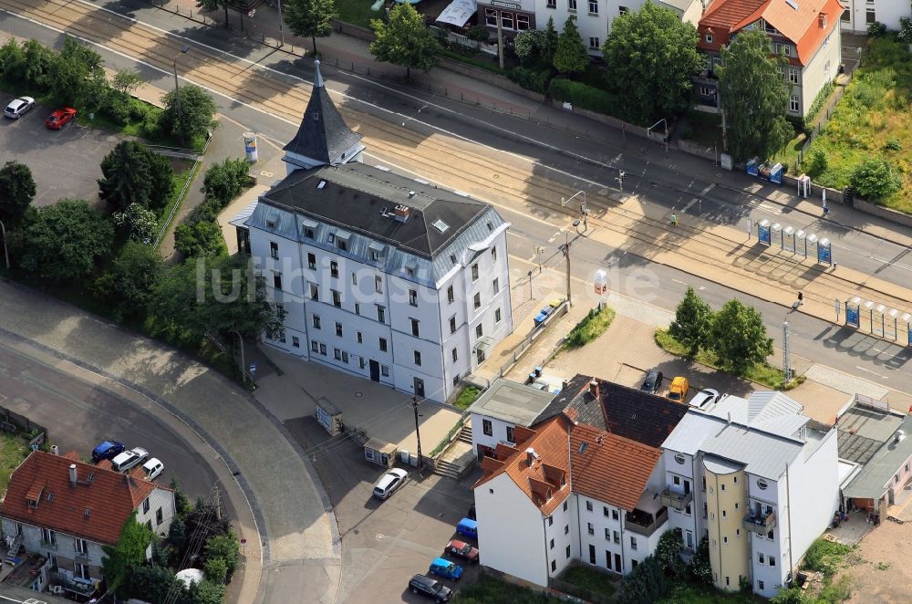 Gotha aus der Vogelperspektive: Ärztehaus - Am Mohren - in Gotha im Bundesland Thüringen