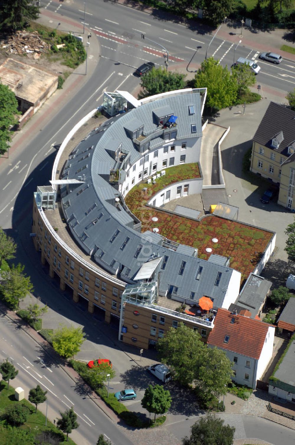 Luftbild Magdeburg - Ärztehaus Ottersleben Magdeburg