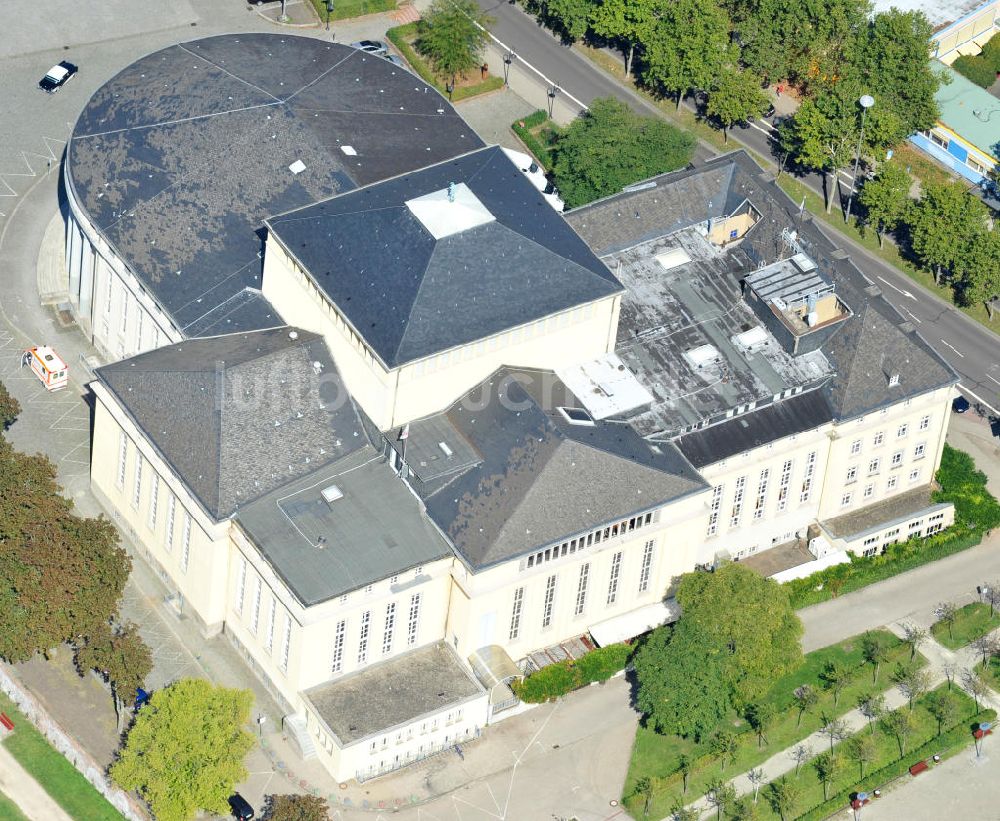 Saarbrücken aus der Vogelperspektive: Saarländisches Staatstheater in Saarbrücken