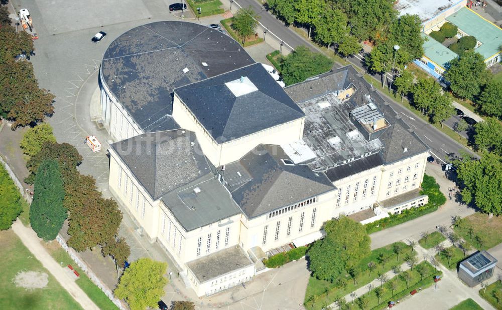 Luftbild Saarbrücken - Saarländisches Staatstheater in Saarbrücken