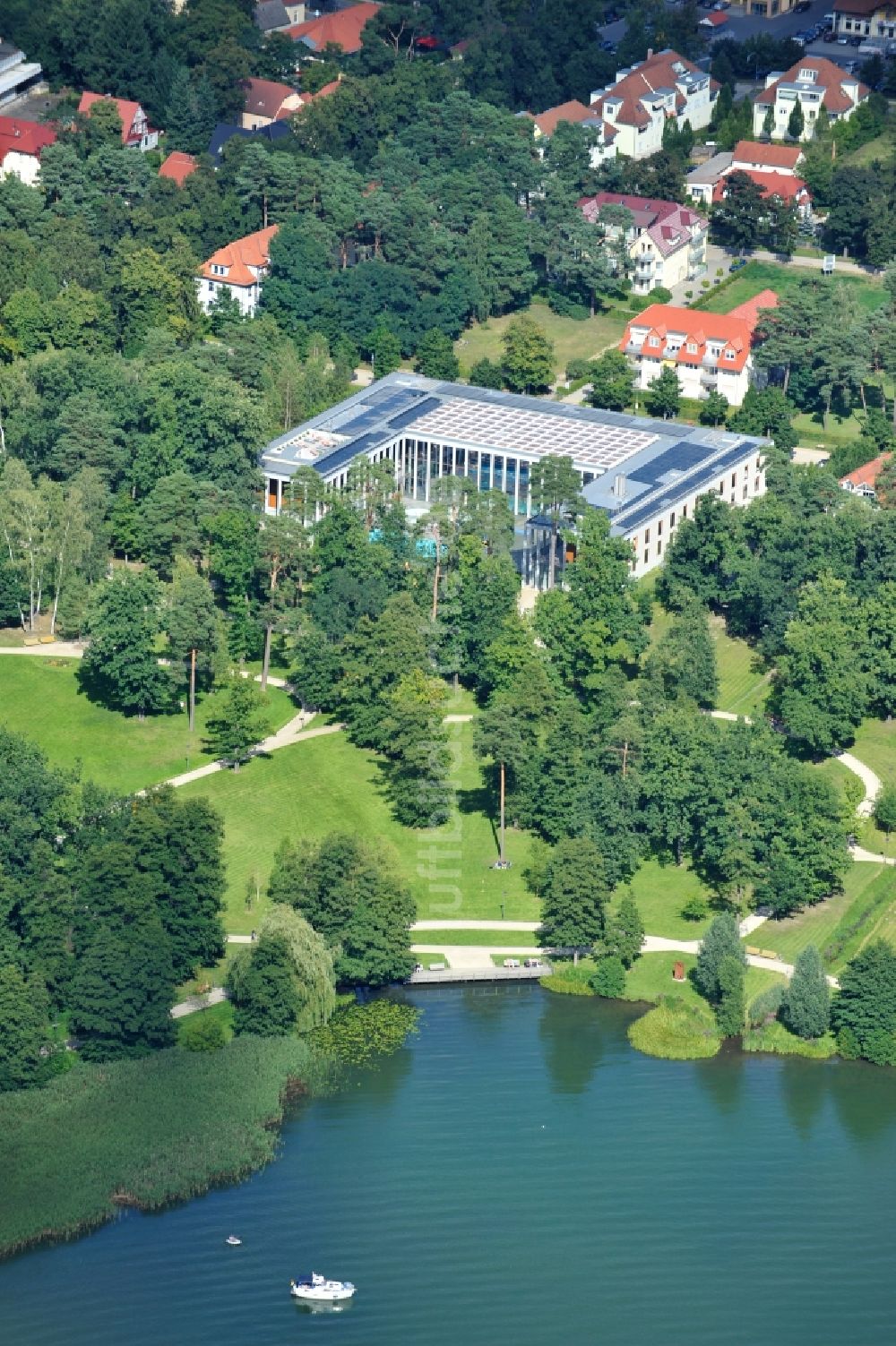 Luftbild Bad Saarow - SaarowTherme in Bad Saarow im Bundesland Brandenburg