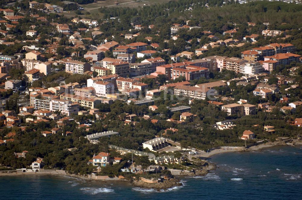 Saint-Aygulf von oben - Saint-Aygulf an der Cote d'Azur in Frankreich