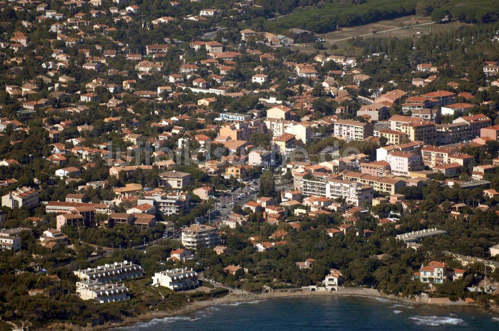 Saint-Aygulf aus der Vogelperspektive: Saint-Aygulf an der Cote d'Azur in Frankreich