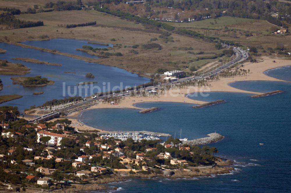 Luftbild Saint-Aygulf - Saint-Aygulf an der Cote d'Azur in Frankreich