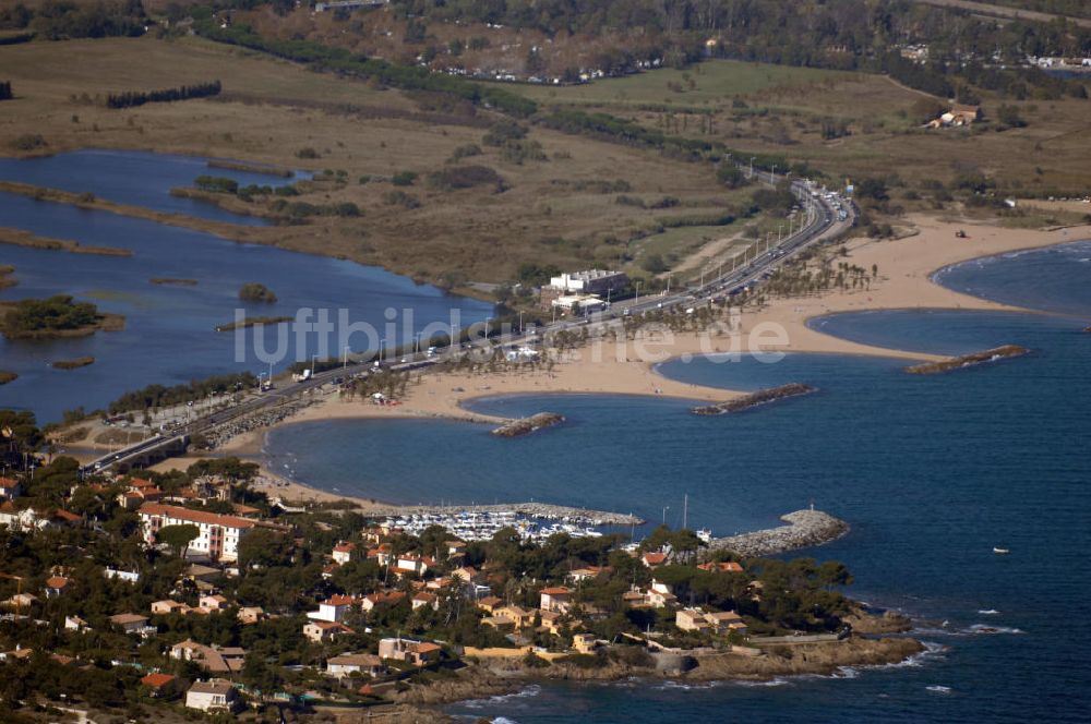 Luftaufnahme Saint-Aygulf - Saint-Aygulf an der Cote d'Azur in Frankreich