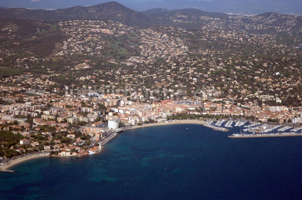 Luftaufnahme Sainte-Maxime - Sainte-Maxime an der Cote d'Azur in Frankreich