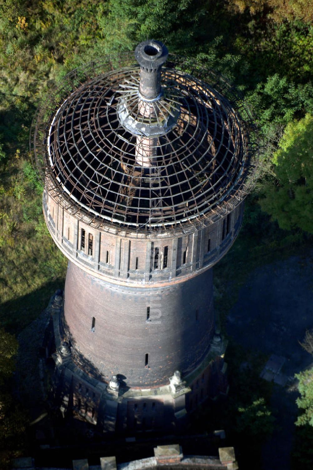 Magdeburg aus der Vogelperspektive: Salbker Wasserturm