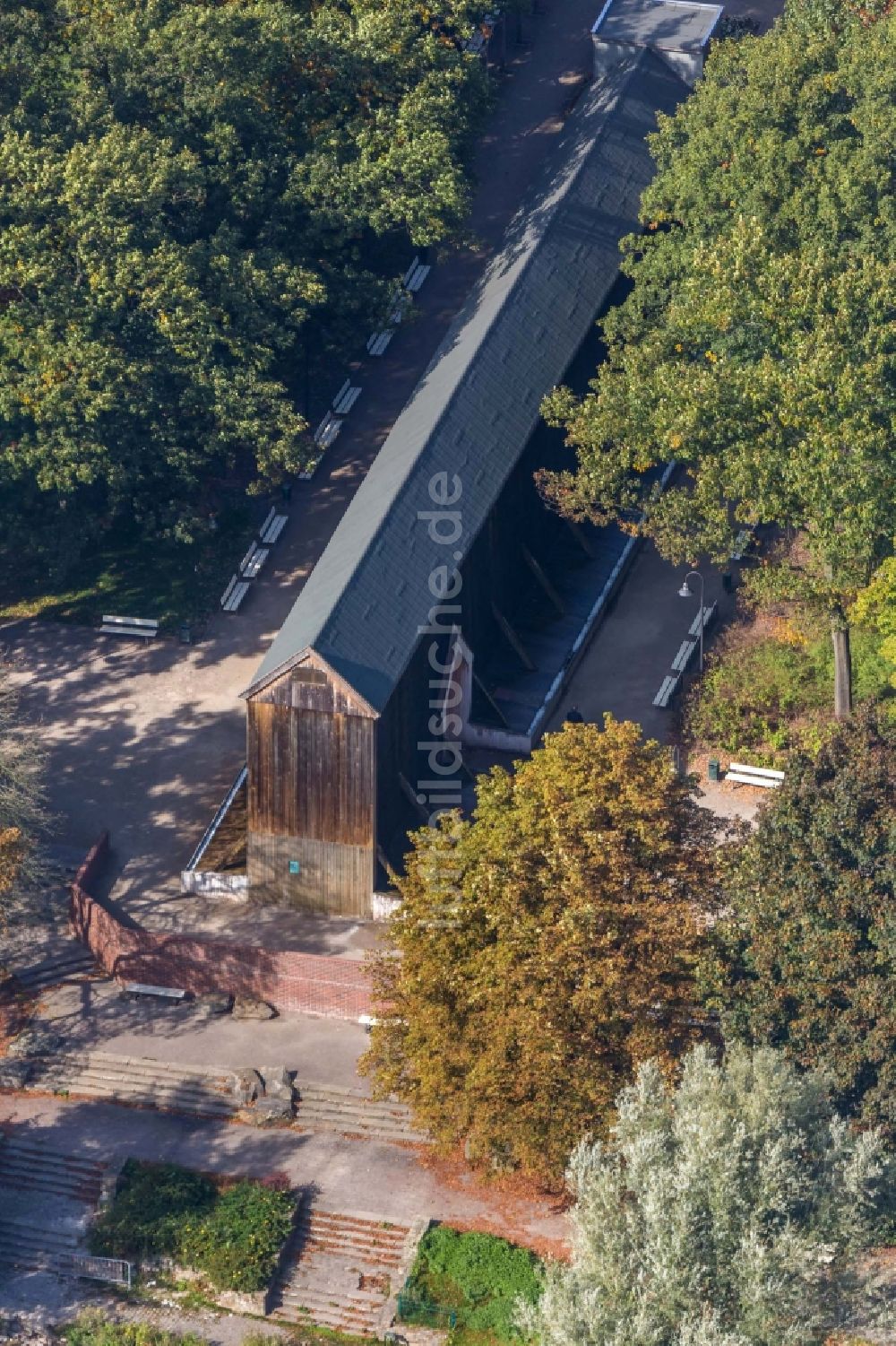 Luftaufnahme Werne - Saline in Werne im Bundesland Nordrhein-Westfalen