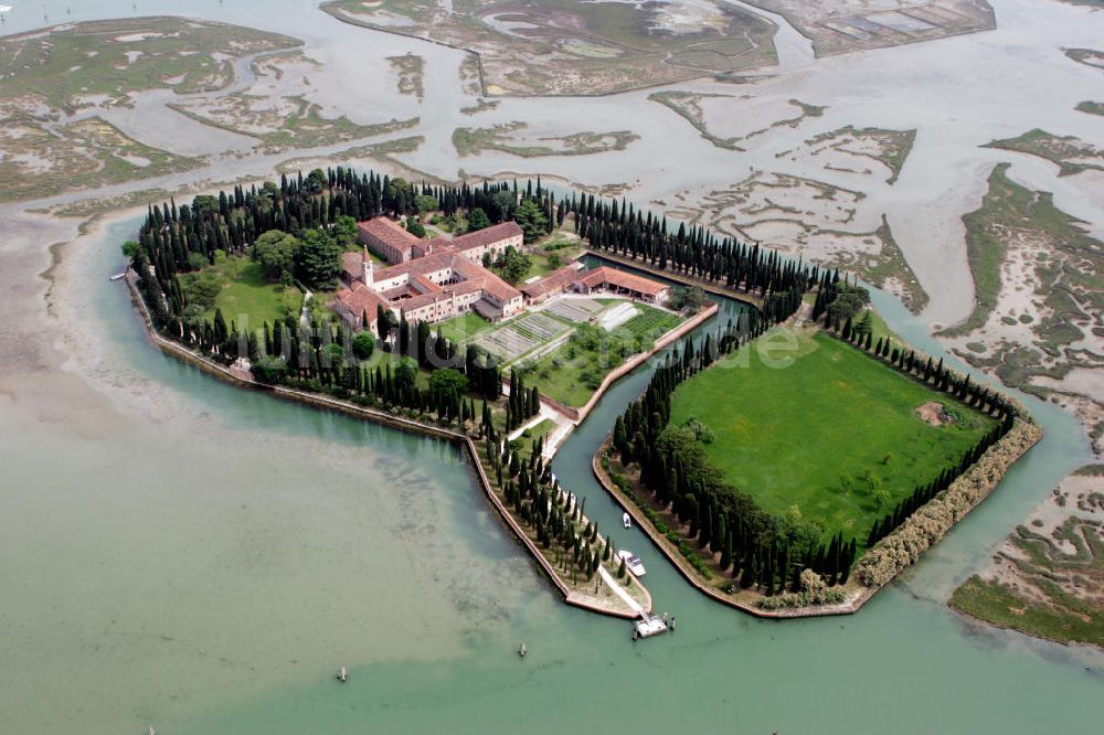 Luftaufnahme Venedig - San Francesco del Deserto Venedig