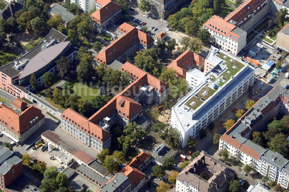 Luftbild Berlin-Lichtenberg - Sana Klinikum Lichtenberg (Berlin)