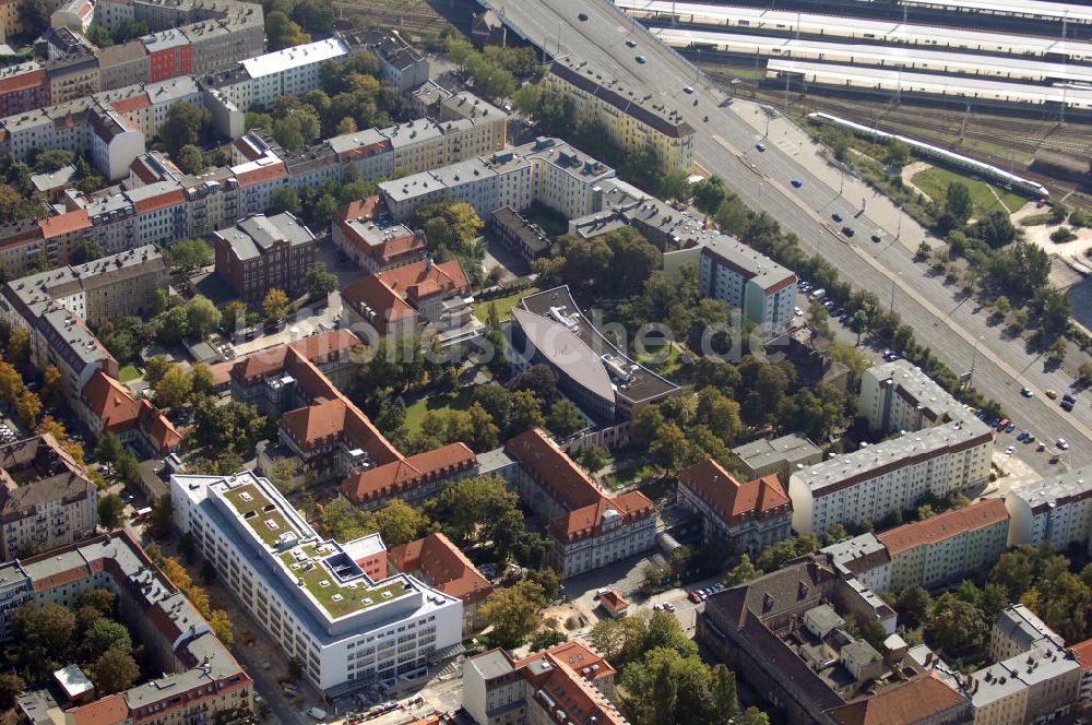 Berlin-Lichtenberg aus der Vogelperspektive: Sana Klinikum Lichtenberg (Berlin)