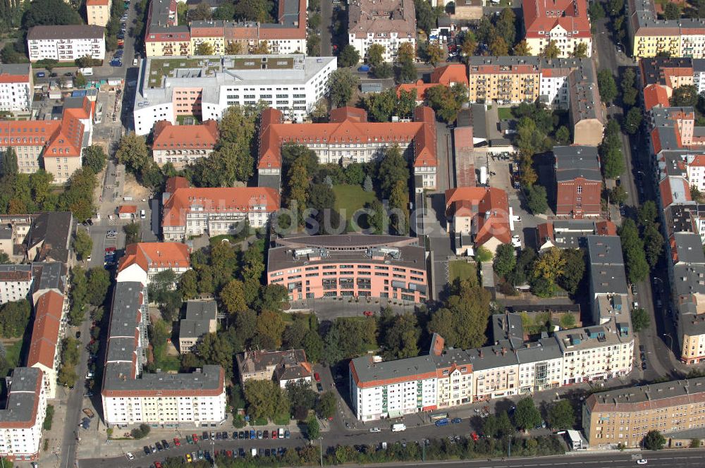 Berlin-Lichtenberg aus der Vogelperspektive: Sana Klinikum Lichtenberg (Berlin)