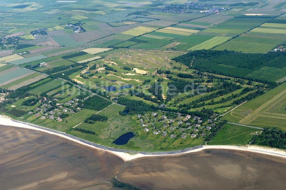 Luftbild Greveling - Sandstrand- Landschaft an der Nordsee in Greveling im Bundesland Schleswig-Holstein