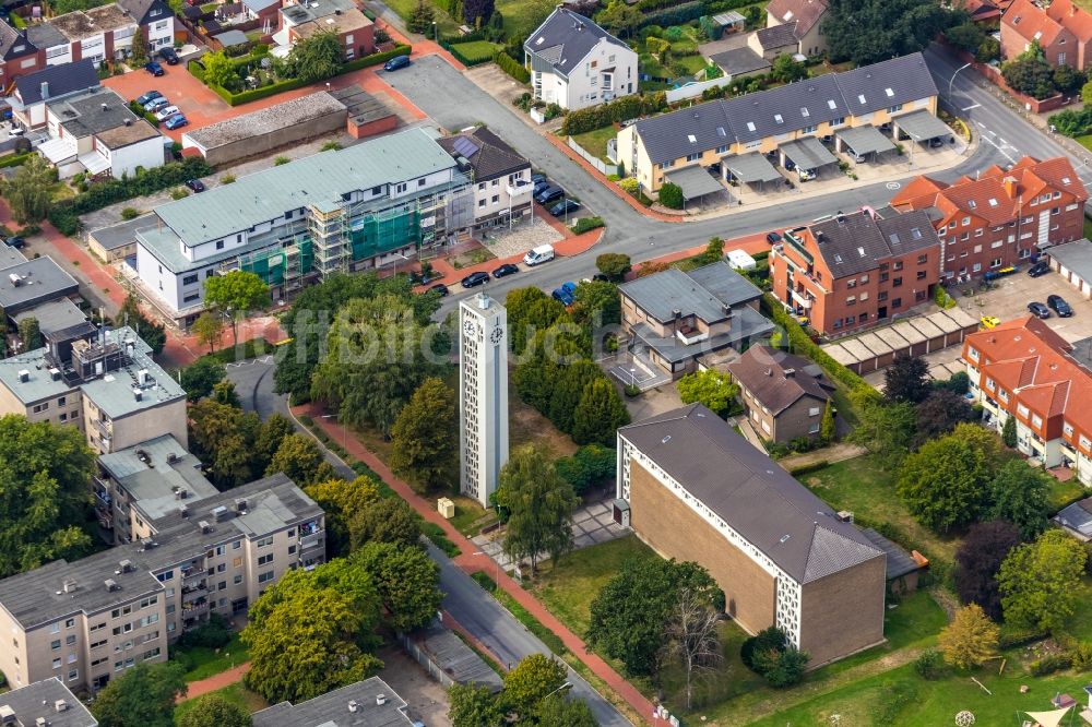 Werne von oben - Sanierung eines Gebäudekomplexes zur ...