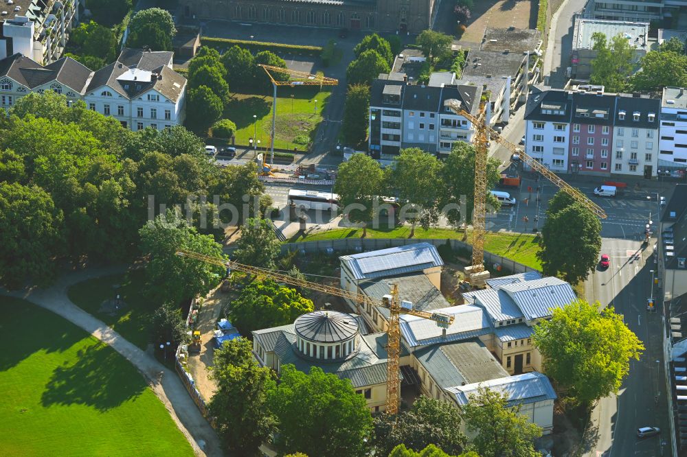 Luftaufnahme Bonn - Sanierung eines Gebäudekomplexes Archäologisches Institut und Akademisches Kunstmuseum der Universität Bonn in Bonn im Bundesland Nordrhein-Westfalen, Deutschland