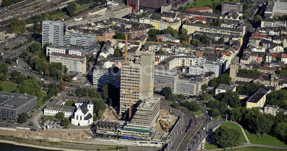 Köln von oben - Sanierung maxCologne Köln