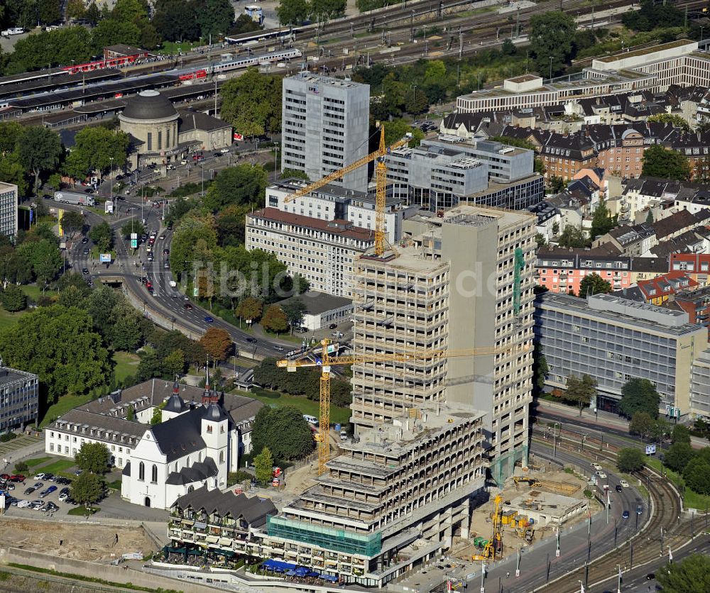 Köln aus der Vogelperspektive: Sanierung maxCologne Köln