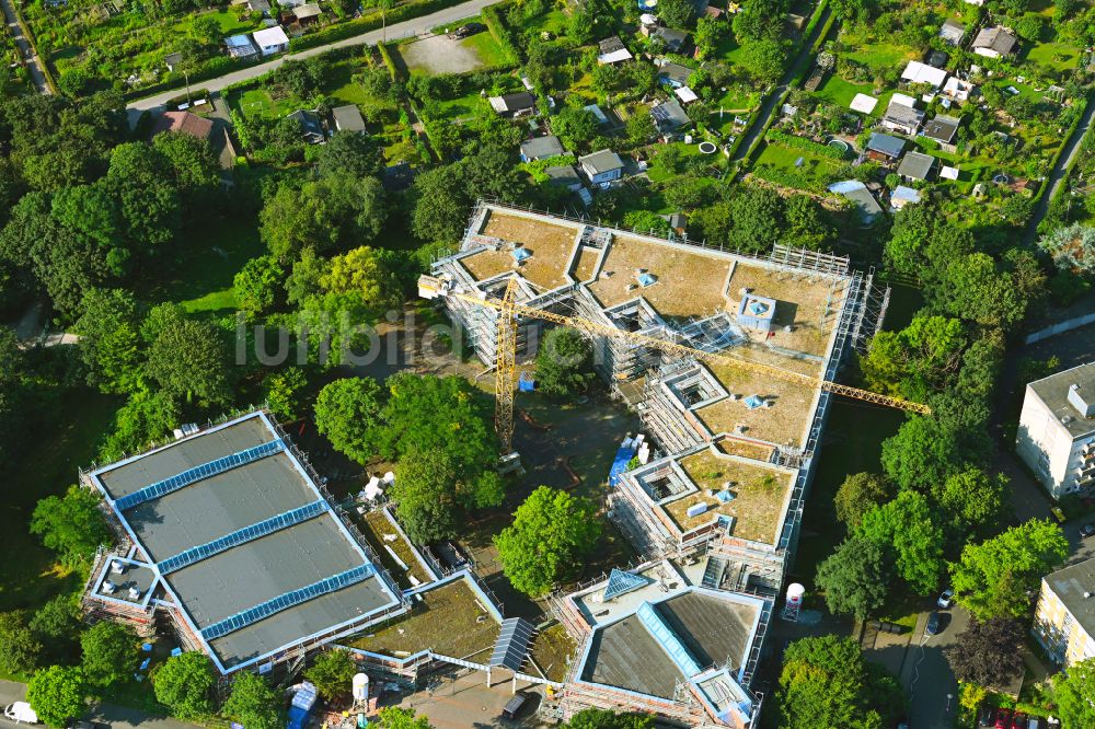 Köln aus der Vogelperspektive: Sanierung und Modernisierung eines KITA- Kindergarten in Köln im Bundesland Nordrhein-Westfalen, Deutschland