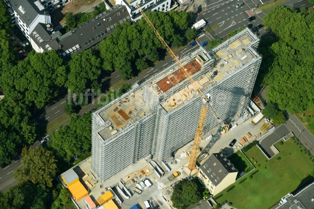 Köln von oben - Sanierung und Modernisierung einer Plattenbau- Hochhaus- Wohnsiedlung „ Coloria - ehemals West-Center an der Venloer Straße in Köln im Bundesland Nordrhein-Westfalen, Deutschland