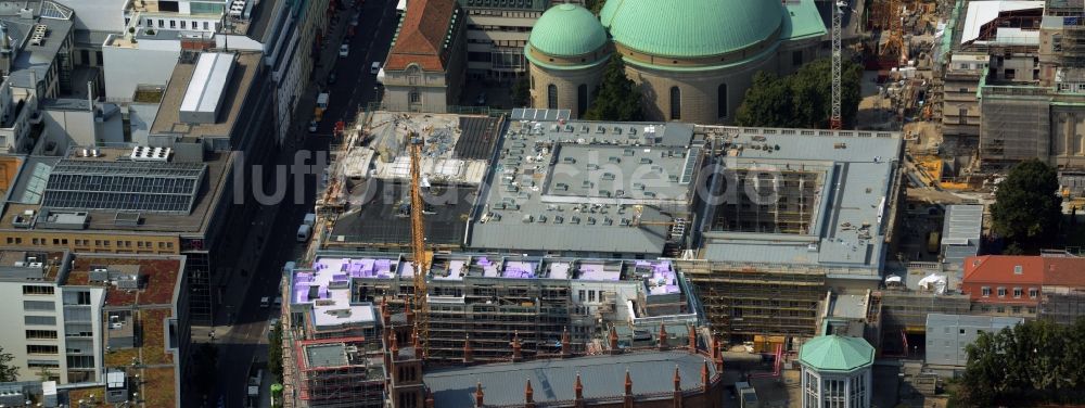 Berlin aus der Vogelperspektive: Sanierung des Verwaltungs- und Magazingebäudes der Staatsoper in Berlin