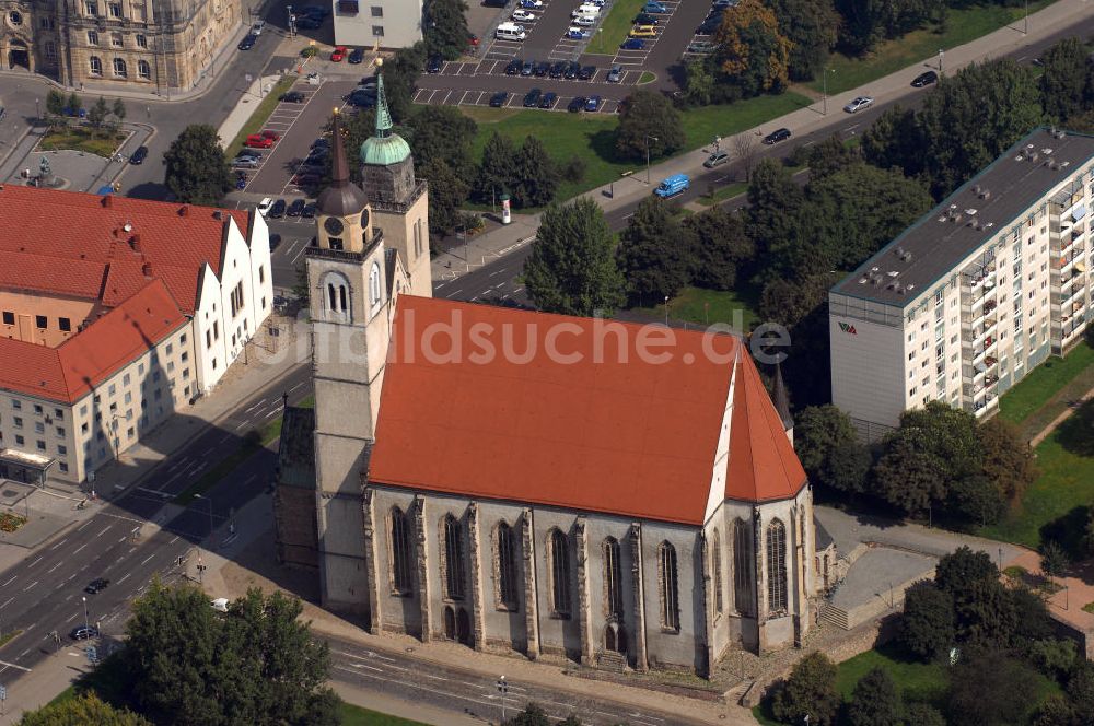 Magdeburg aus der Vogelperspektive: Sankt-Johannis-Kirche Magdeburg