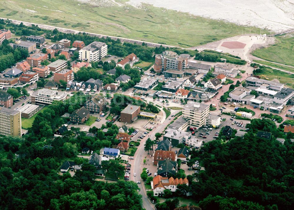 Sankt Peter-Ording aus der Vogelperspektive: Sankt Peter-Ording / Ortsteil St. Peter Badist