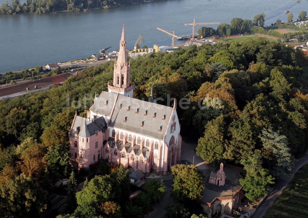 Luftaufnahme Bingen - Sankt Rochus-Kapelle Bingen