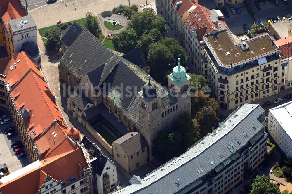 Luftaufnahme Magdeburg - Sankt-Sebastians-Kirche Magdeburg