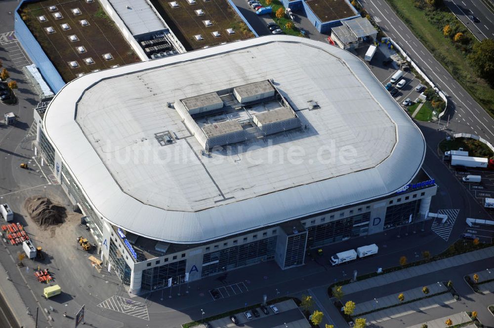 Mannheim von oben - SAP Arena Mannheim