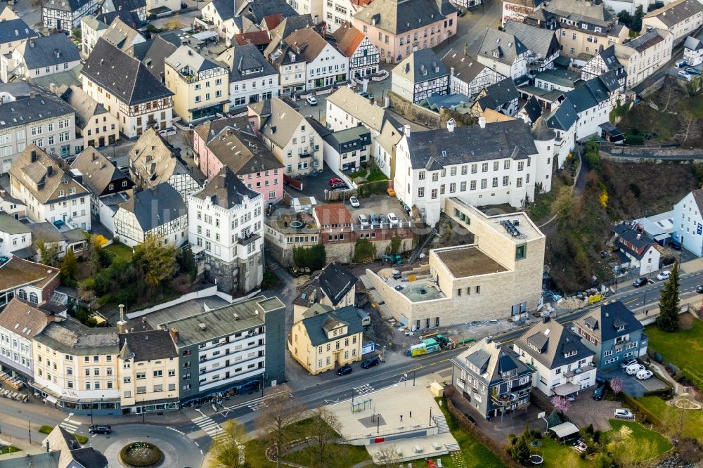 Arnsberg aus der Vogelperspektive: Sauerland-Museum an der Ruhrstraße in Arnsberg im Bundesland Nordrhein-Westfalen, Deutschland