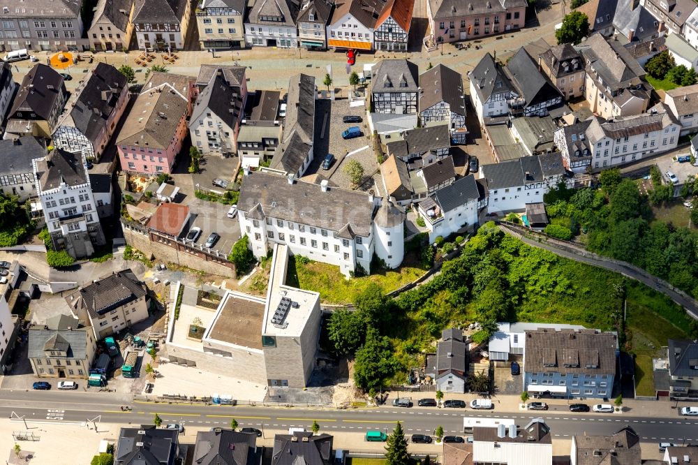 Luftaufnahme Arnsberg - Sauerland-Museum an der Ruhrstraße in Arnsberg im Bundesland Nordrhein-Westfalen, Deutschland