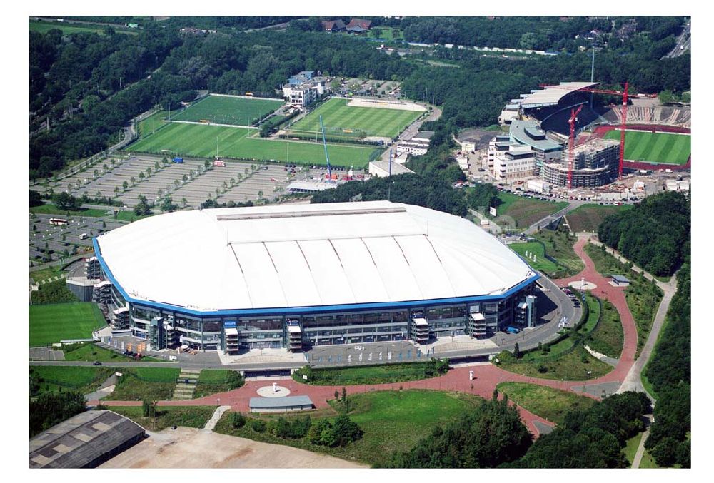 Luftaufnahme Gelsenkirchen - Schalke Arena