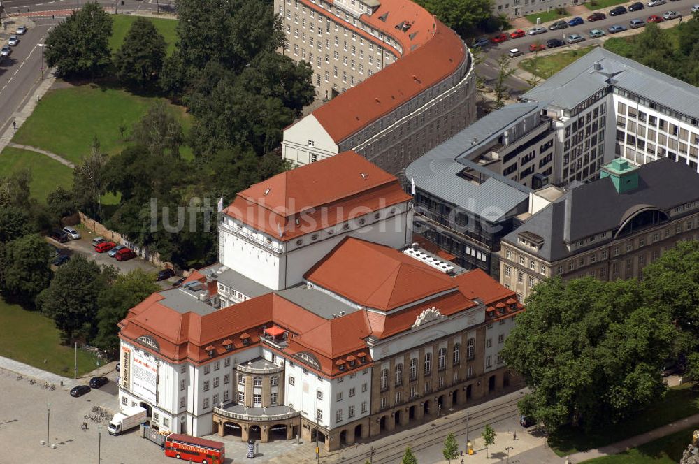 Luftbild Dresden - Schauspielhaus Dresden