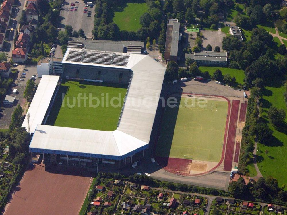 Bielefeld von oben - Schüco Arena