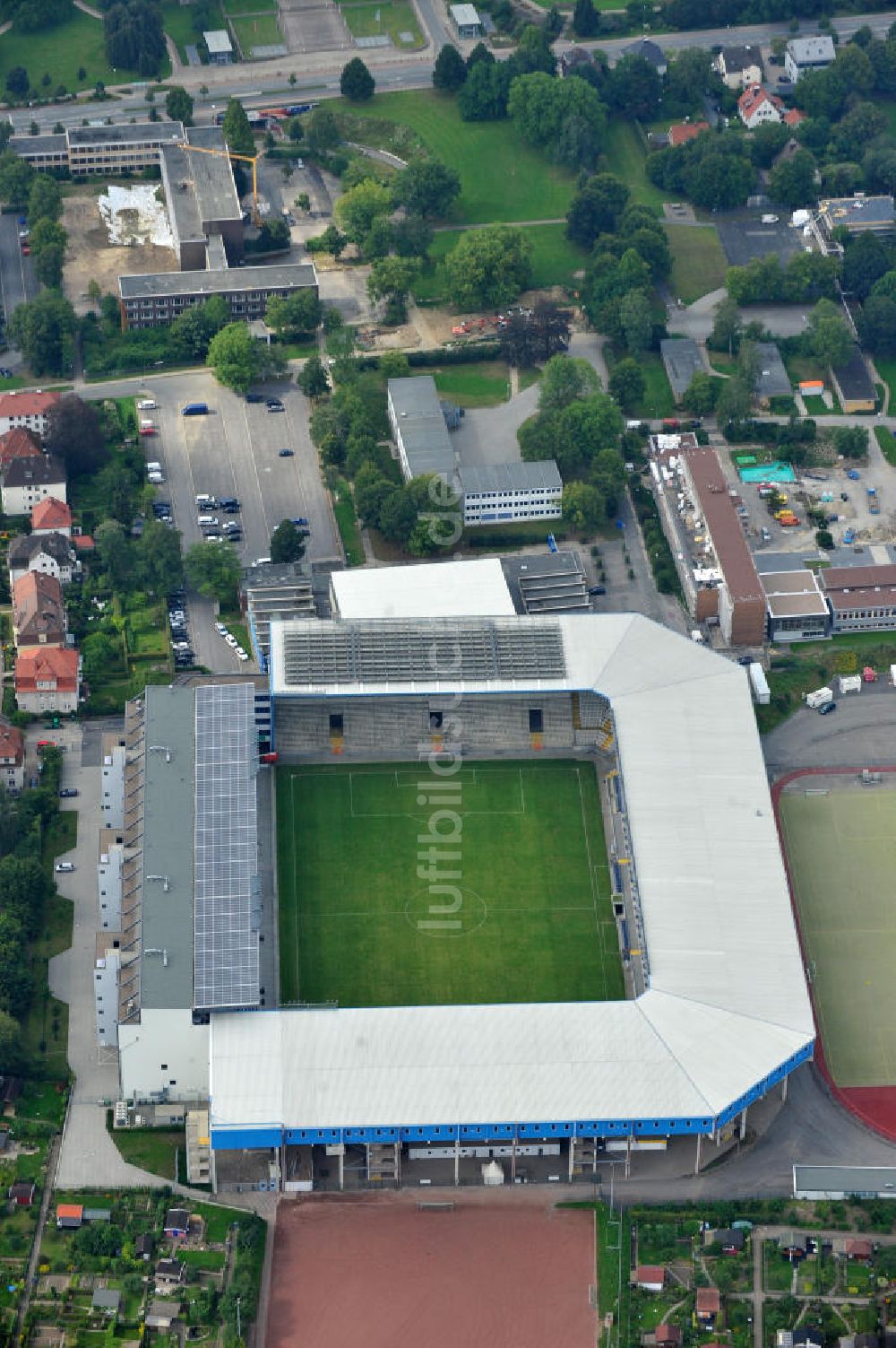 Bielefeld von oben - SchücoArena / Stadion Bielefeld