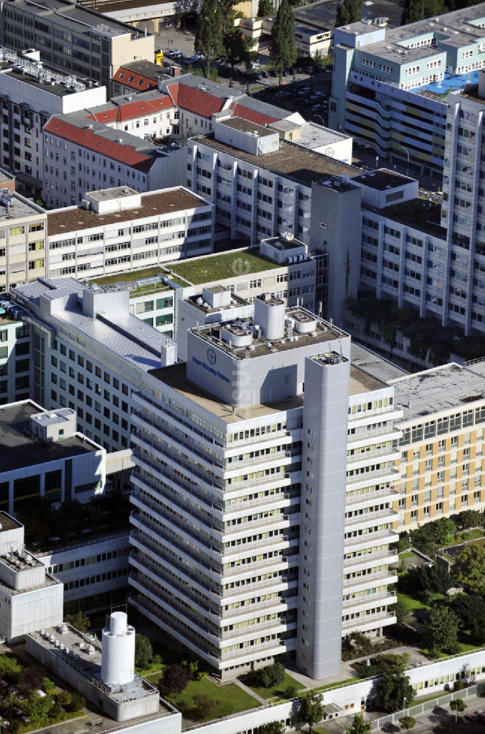 Berlin aus der Vogelperspektive: Schering Berlin-Wedding